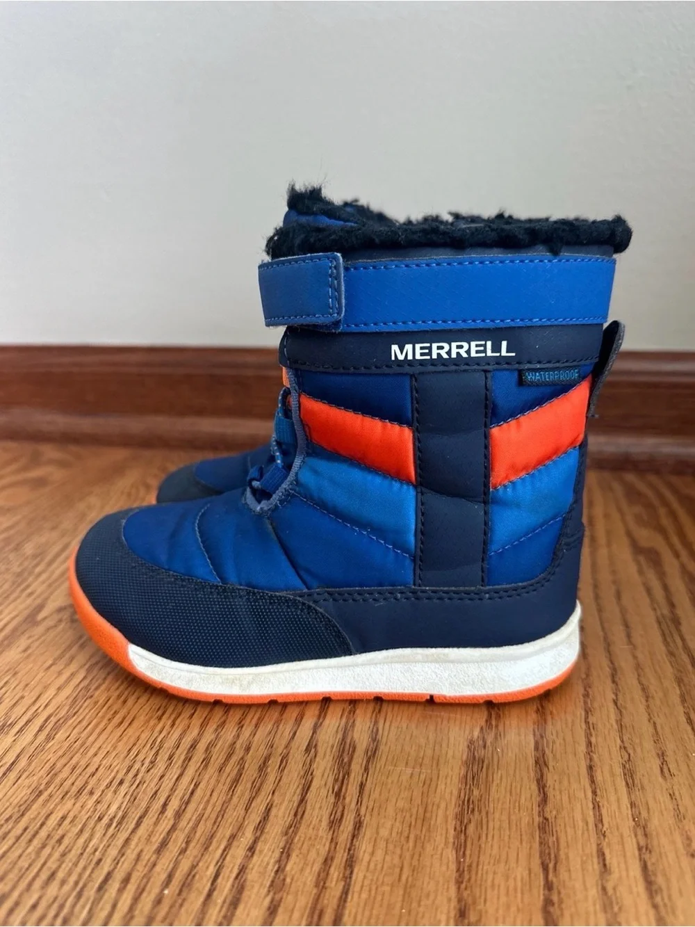 Merrell Waterproof Snow Boots Boys 10 Alpine Puffer JR